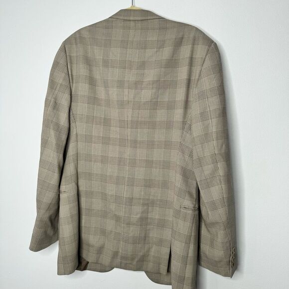 Armani Collezioni checkered blazer size 42L - Picture 4 of 6